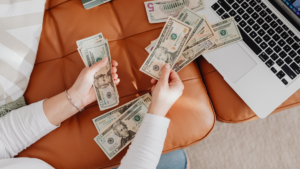 counting paper money, marital waste in kansas