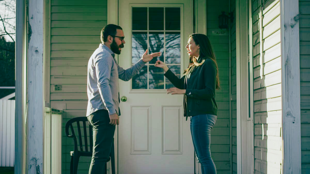 Couple arguing over house, marital home Kansas