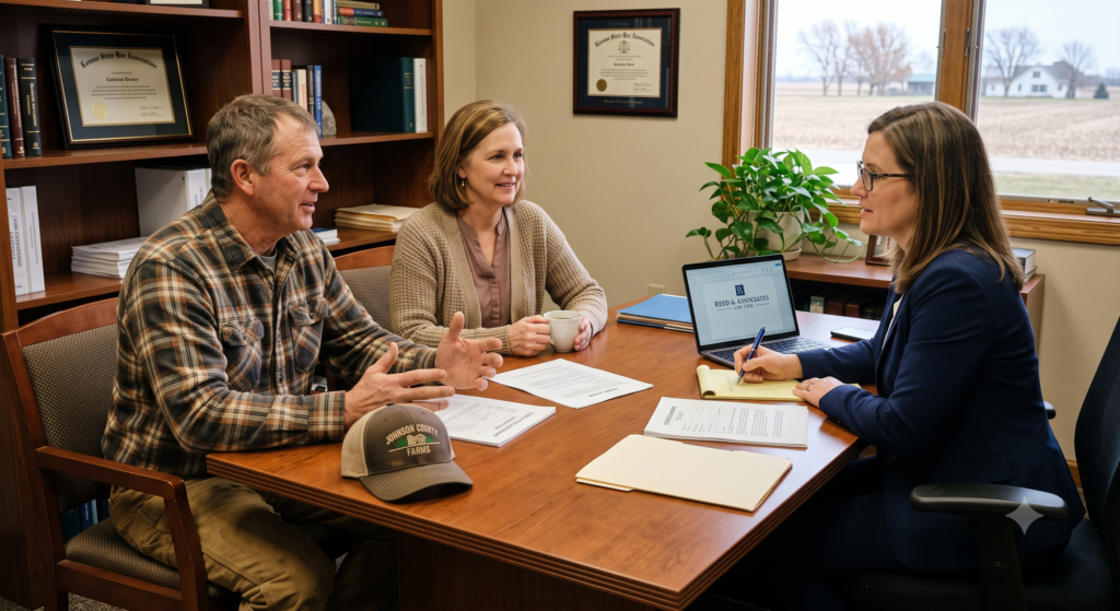 Johnson County farm divorce
